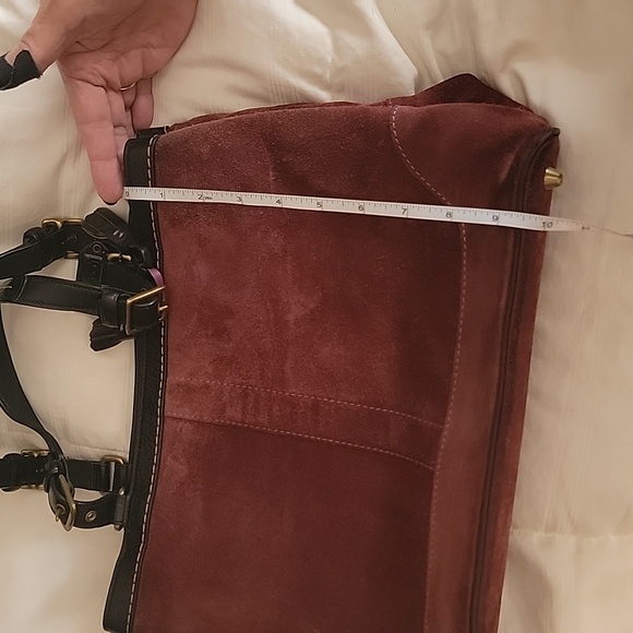 Coach suede bag - Picture 5 of 6